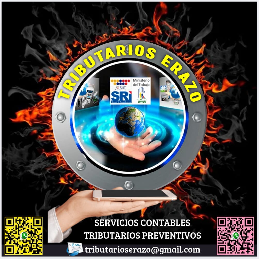 "TRIBUTARIOS ERAZO"  Servicios Tributarios Preventivos